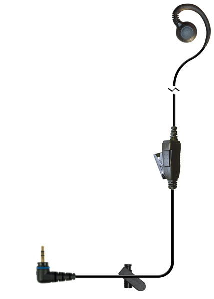 C-Ring ear loop earpiece