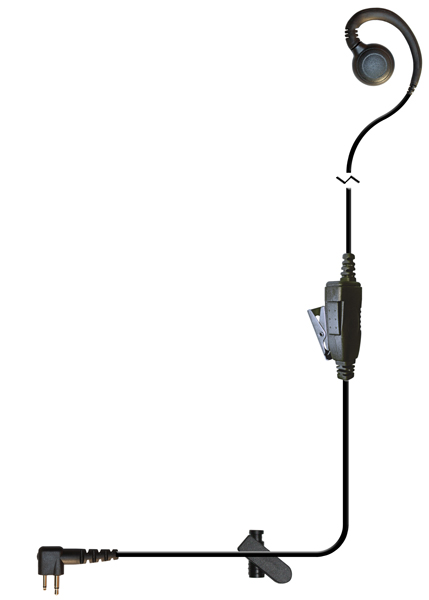 C-Ring ear loop earpiece