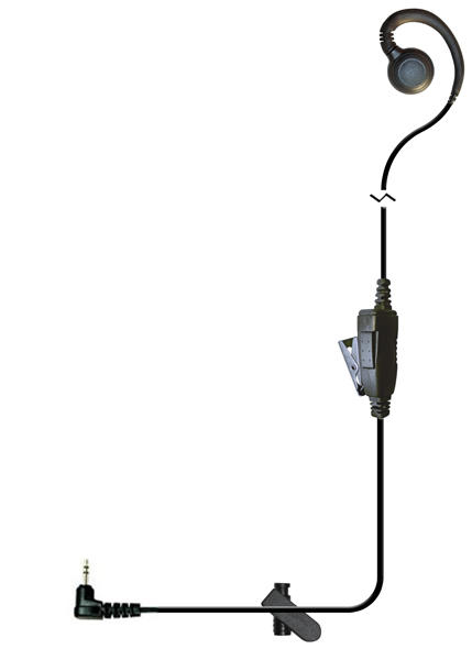 C-Ring ear loop earpiece