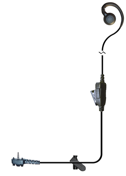 C-Ring ear loop earpiece